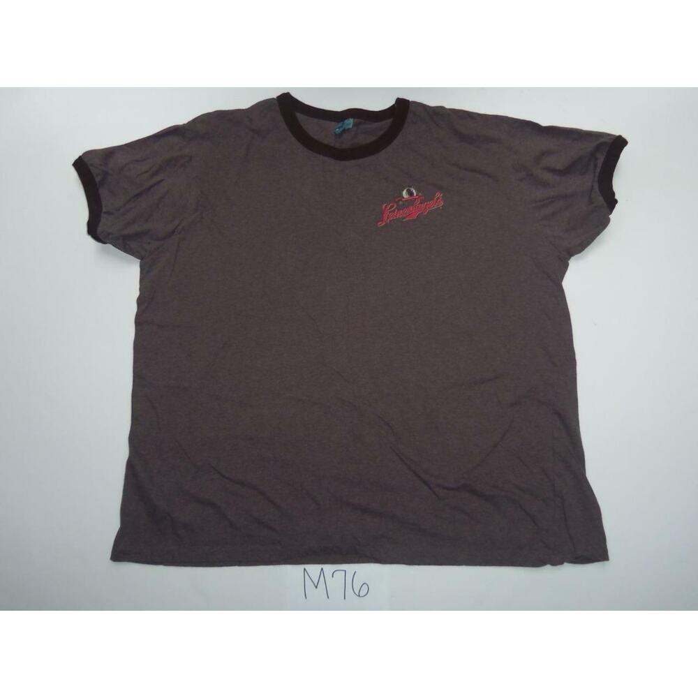 Leinenkugels District 7 Threads TShirt Size XLarge Brown Mens -0220M76